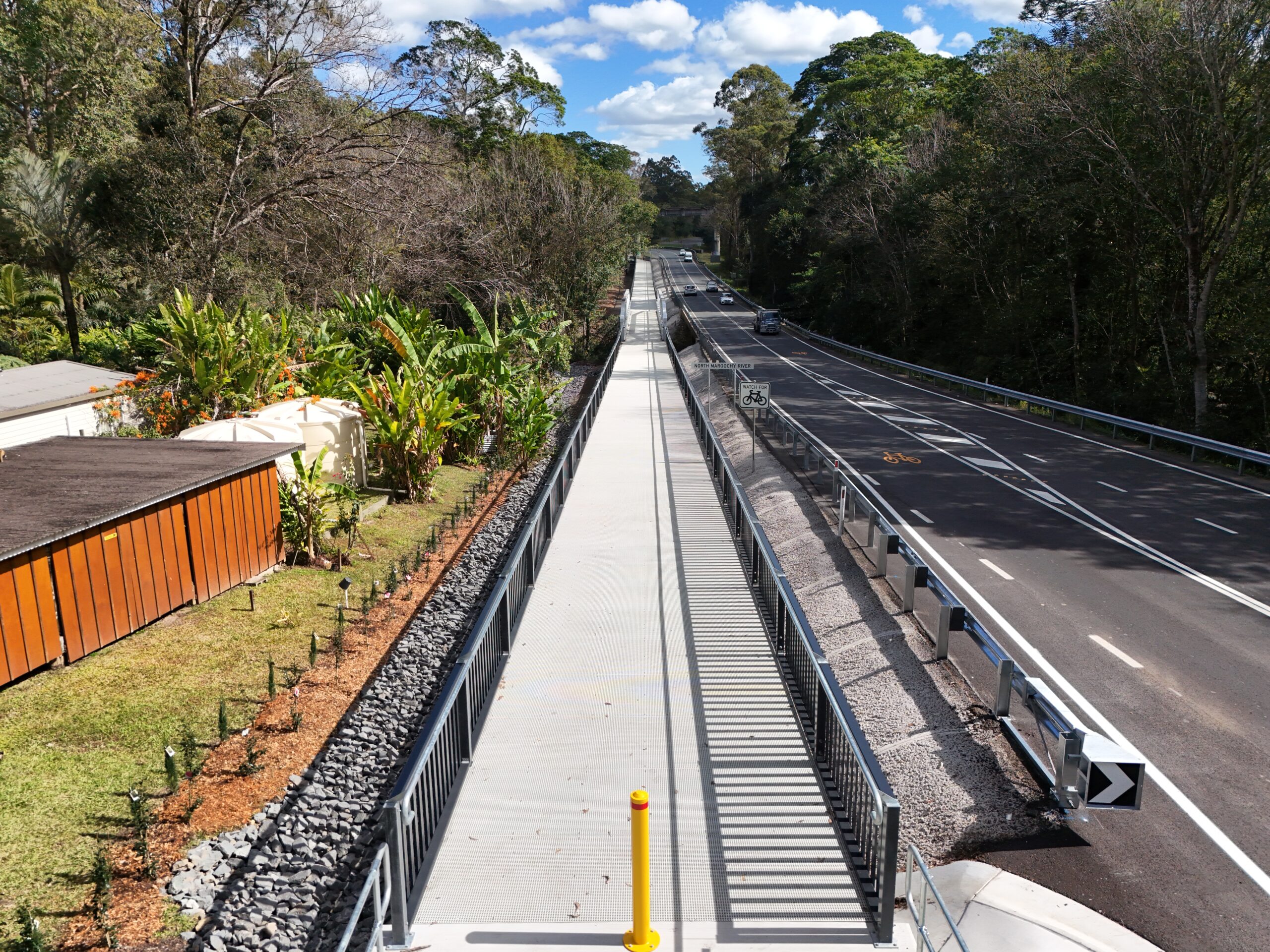 Seib & Eumundi Pedestrian Bridge and FRP Boardwalk