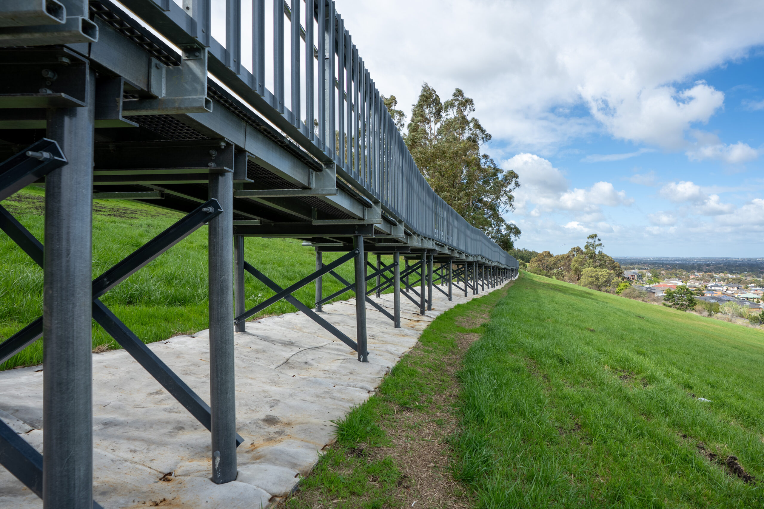 Completed DM Composites boardwalk infrastructure