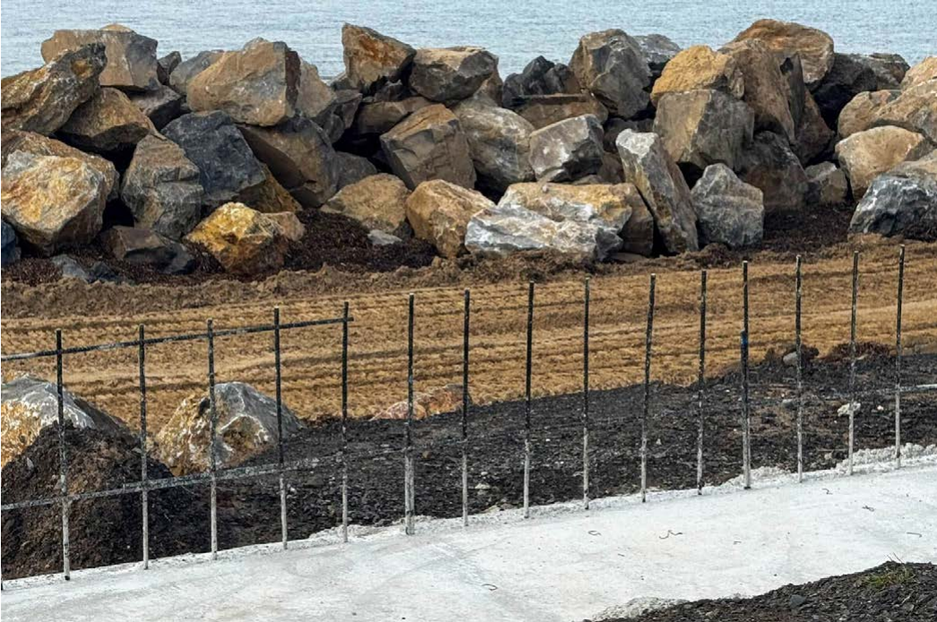 Yilki Coastal Sea Defence Wall