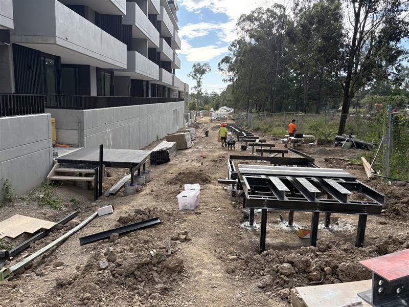 DM Composites site installation works