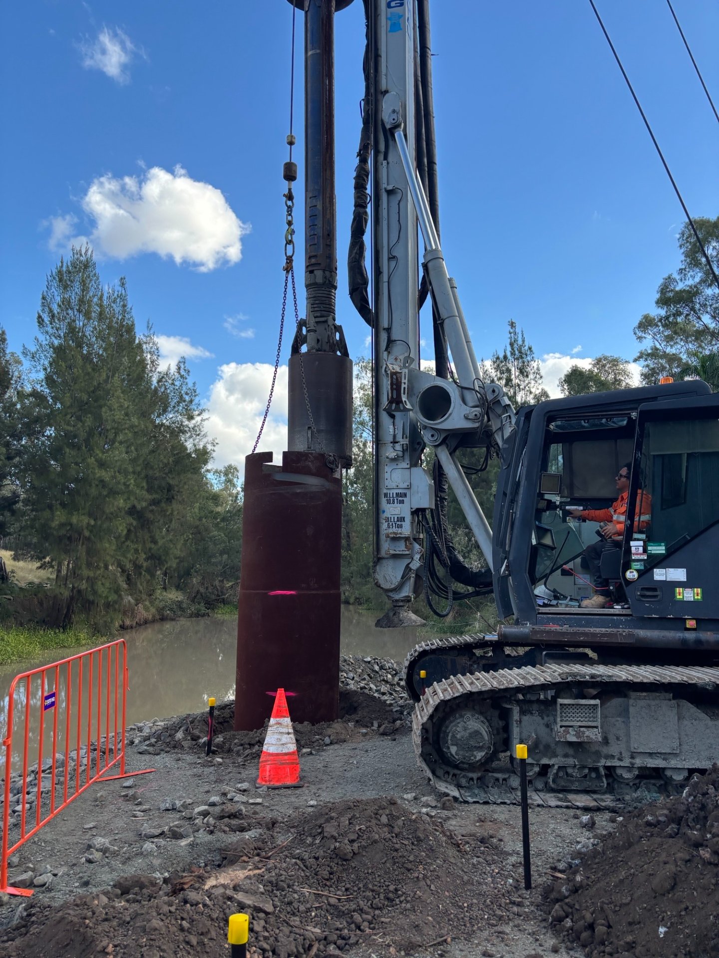 DM Composites piling and foundation system