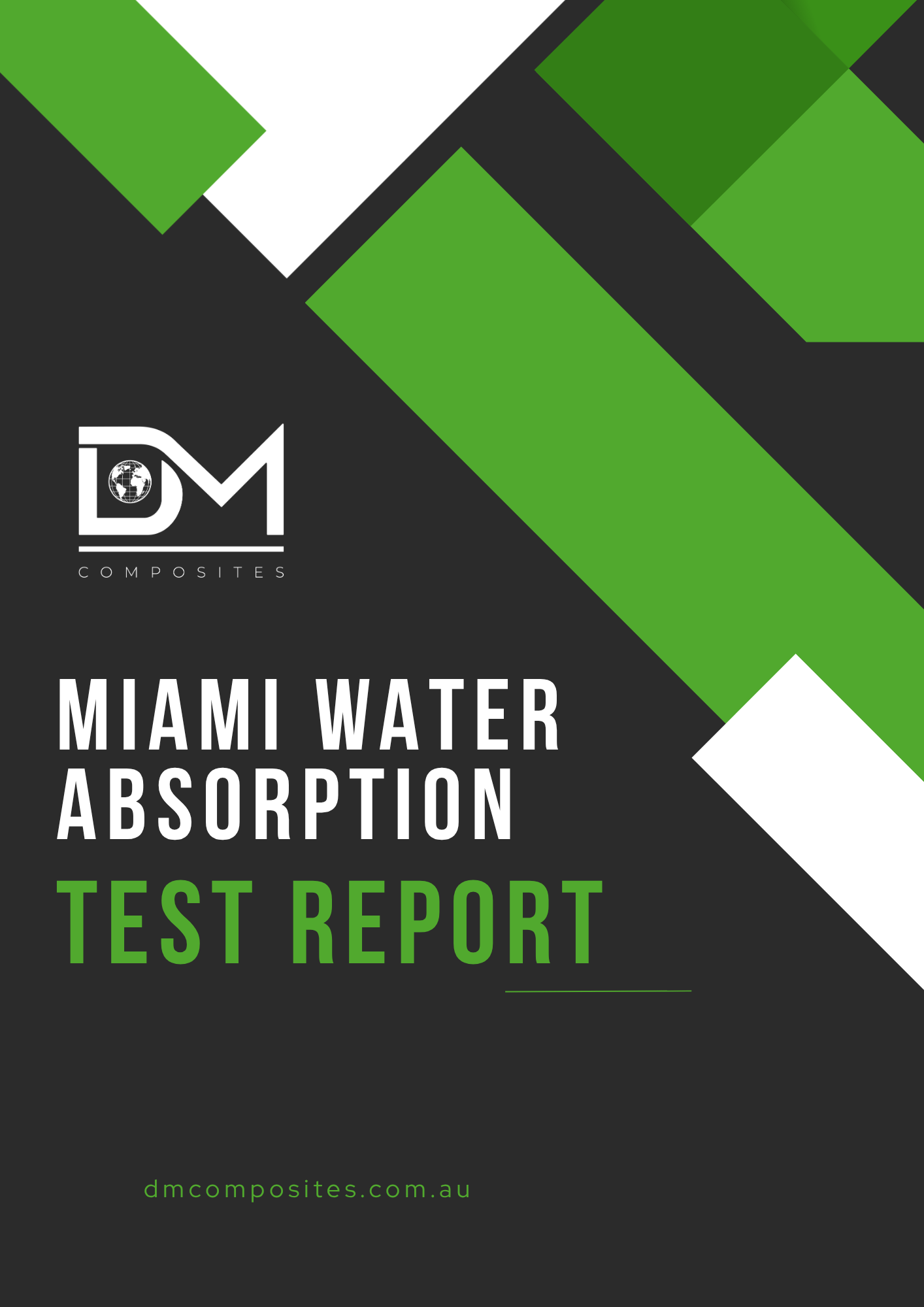 Miami Water Absorption Test Report