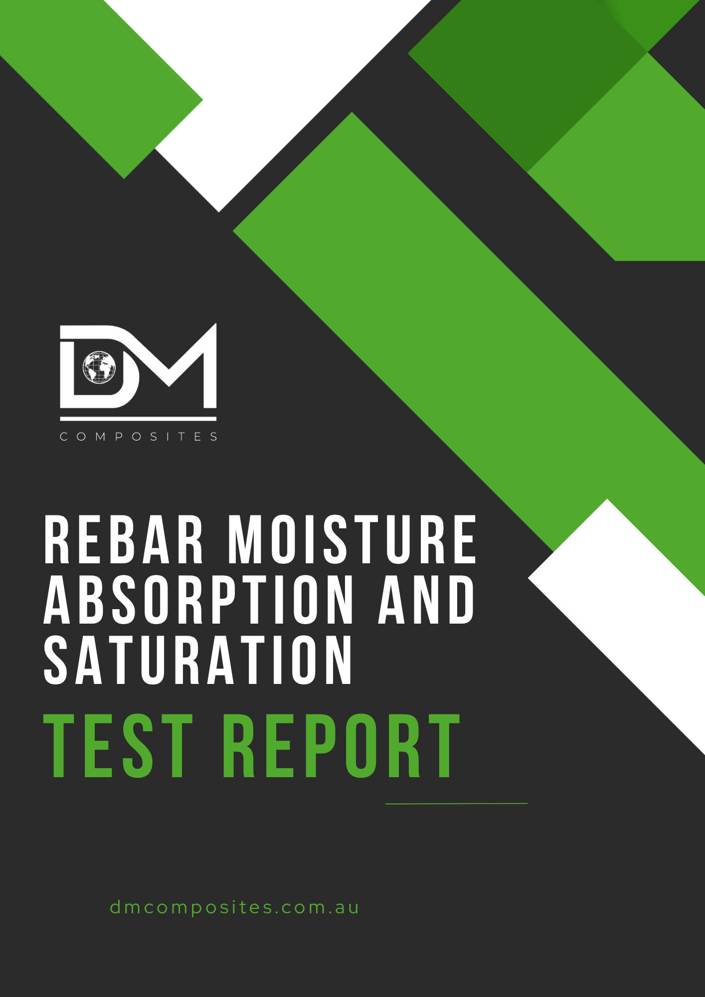 GFRP Rebar Moisture Absorption and Saturation Test Report